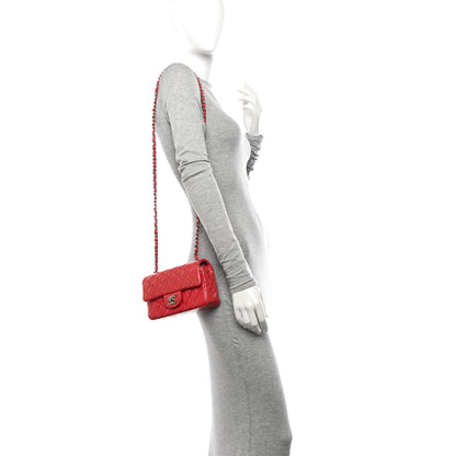 Chanel Patent Calfskin Quilted Mini Rectangular Flap Pink 3 of 10