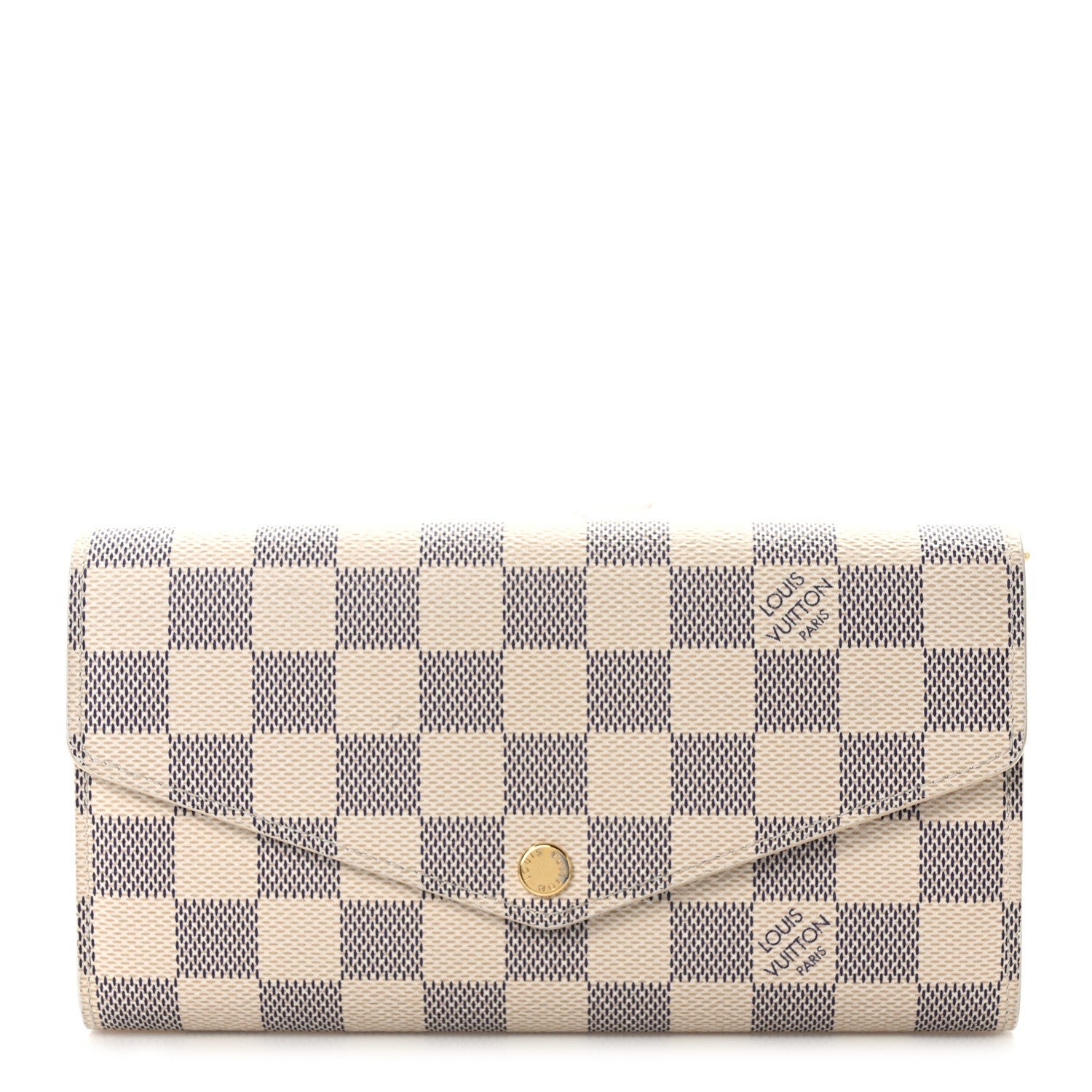 Louis Vuitton Damier Azur Sarah Wallet NM 1 of 10