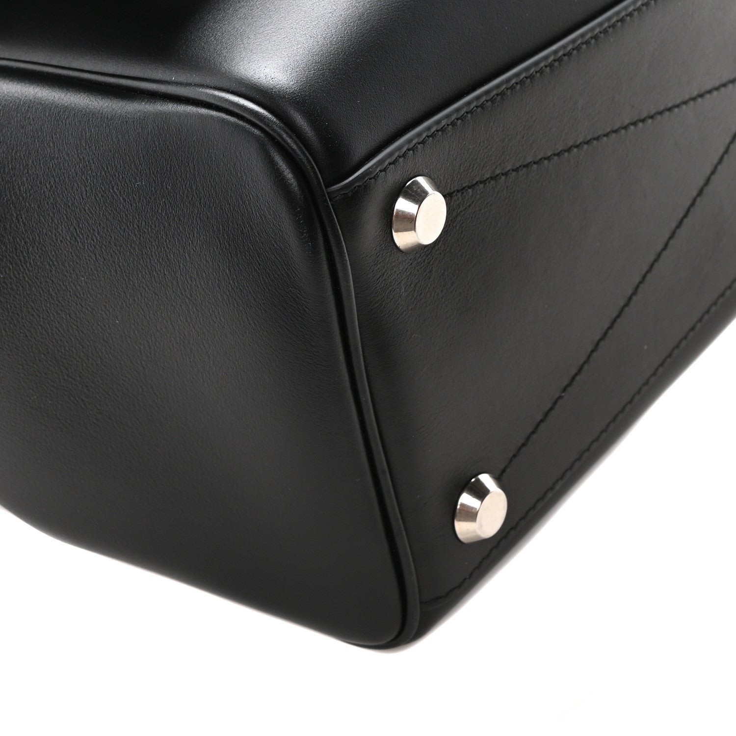Balenciaga Smooth Calfskin Small Bel Air Carry All Bag Black 9 of 10