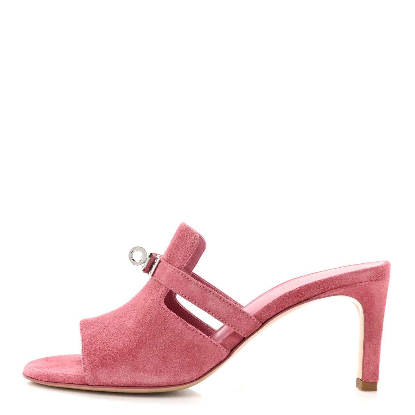 Suede Goatskin Satin Cute Sandals 36 Rose Aphrodite