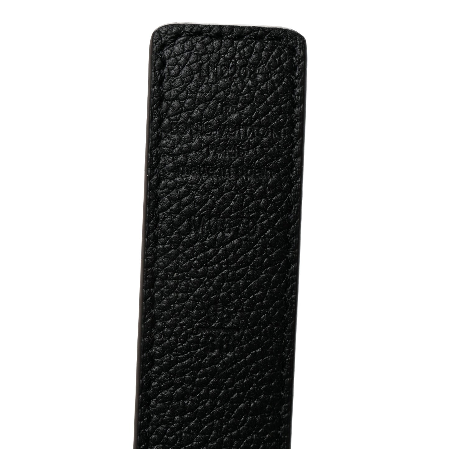 Calfskin Monogram 25mm LV Iconic Reversible Belt Black 95 38 Black