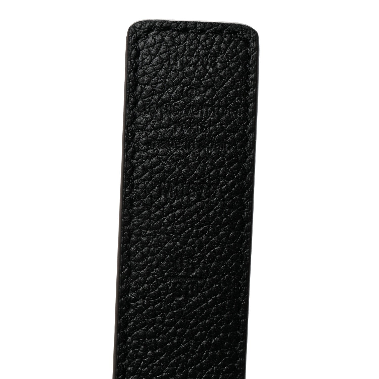 Louis Vuitton Calfskin Monogram 25mm LV Iconic Reversible Belt Black 95 38 Black 5 of 6
