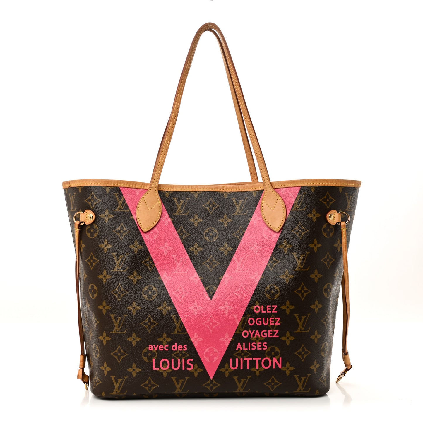 Monogram V Neverfull MM Grenade