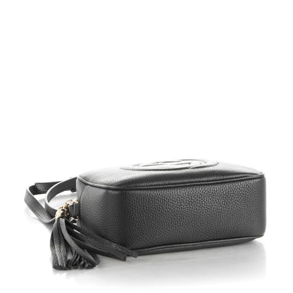 Gucci Pebbled Calfskin Small Soho Disco Bag Black 4 of 7