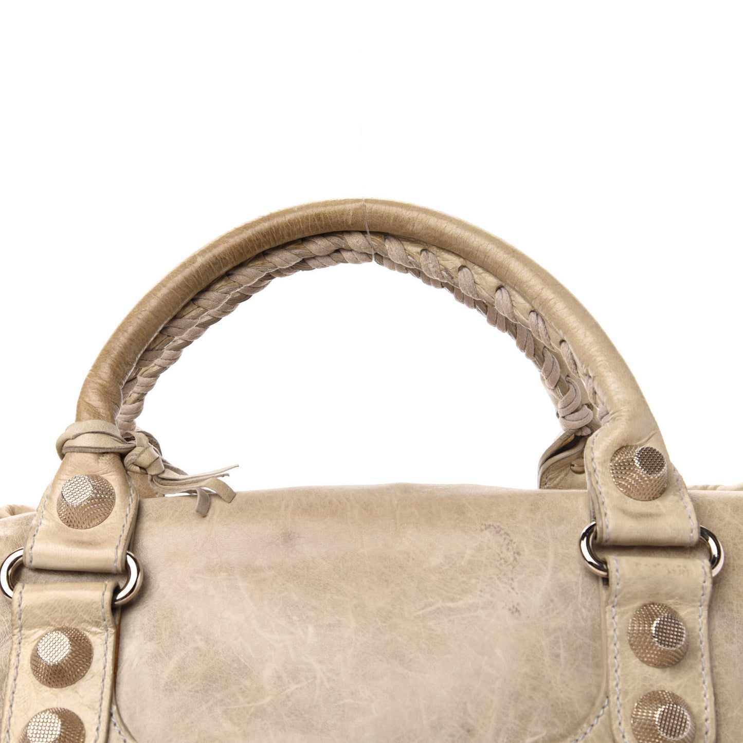 Agneau Giant 21 Silver Hardware Mid Day Sahara
