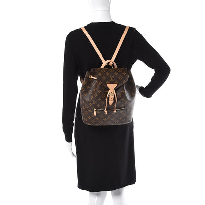 Louis Vuitton Monogram Montsouris NM Backpack 2 of 7