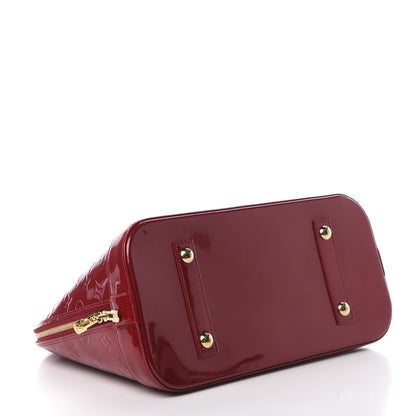 Louis Vuitton Vernis Alma MM Pomme D'Amour 4 of 11