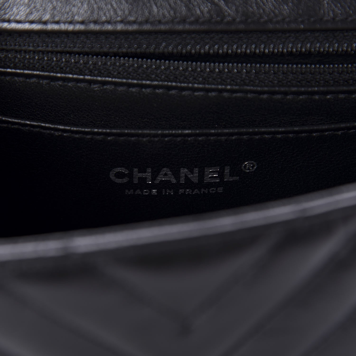 Chanel Aged Calfskin Chevron Quilted 2.55 Reissue Mini Flap So Black 9 of 11