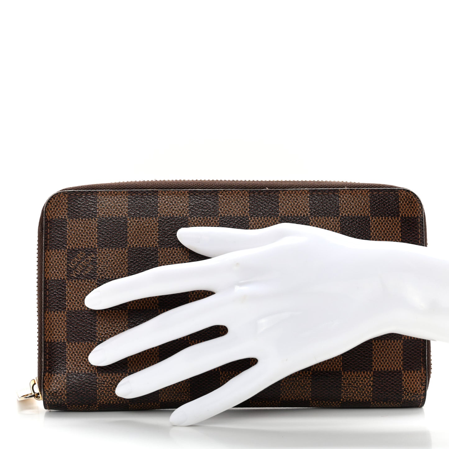 Damier Ebene Zippy Organizer Wallet