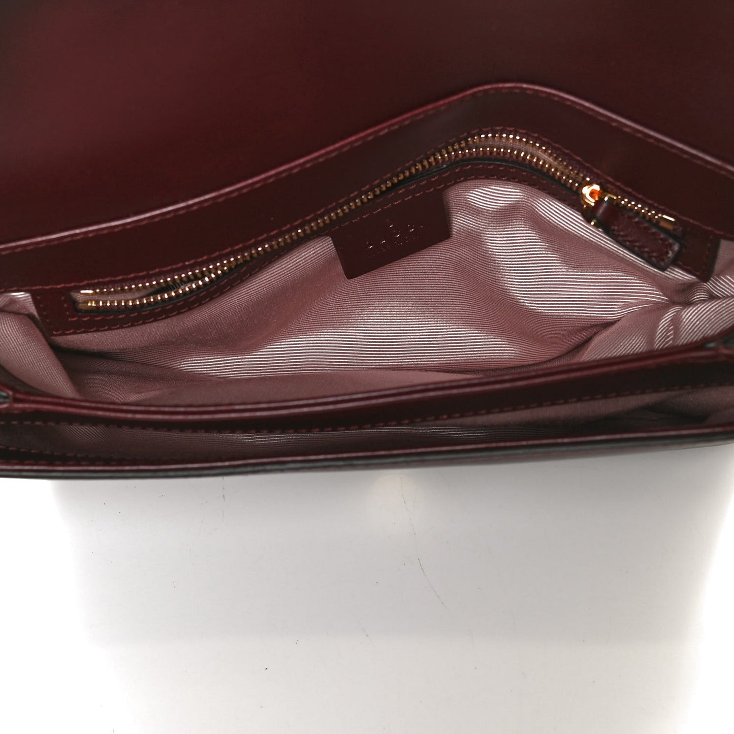 Vitello Palmellato Lux Small Arli Flap Shoulder Bag Vintage Bordeaux