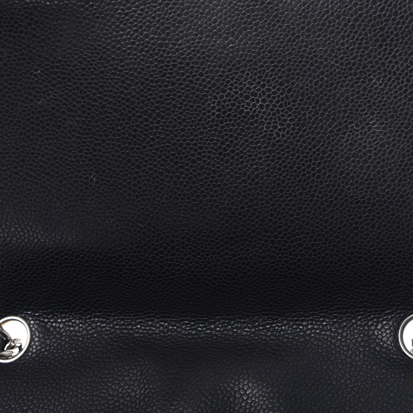 Caviar Quilted Jumbo Single Flap Black