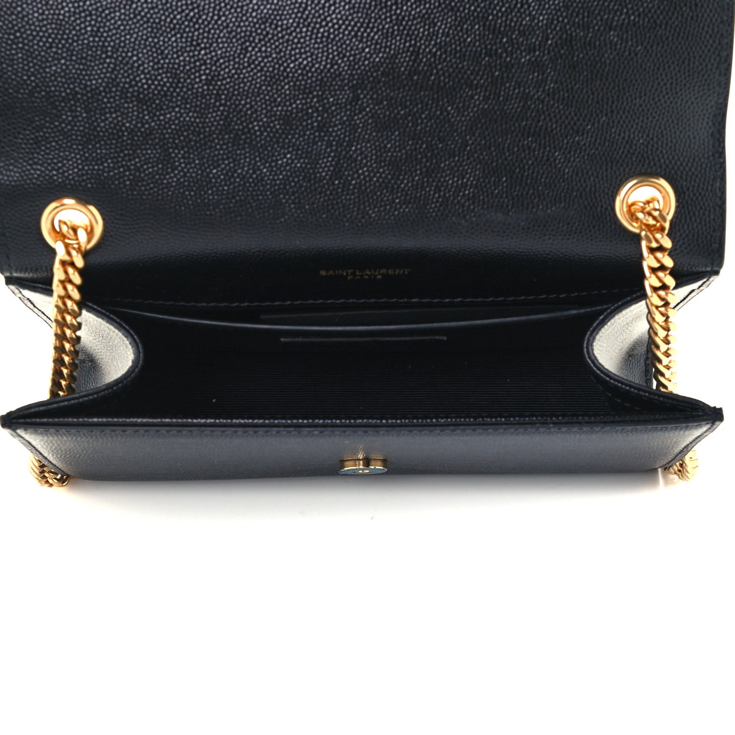 Grain De Poudre Small Monogram Kate Satchel Black