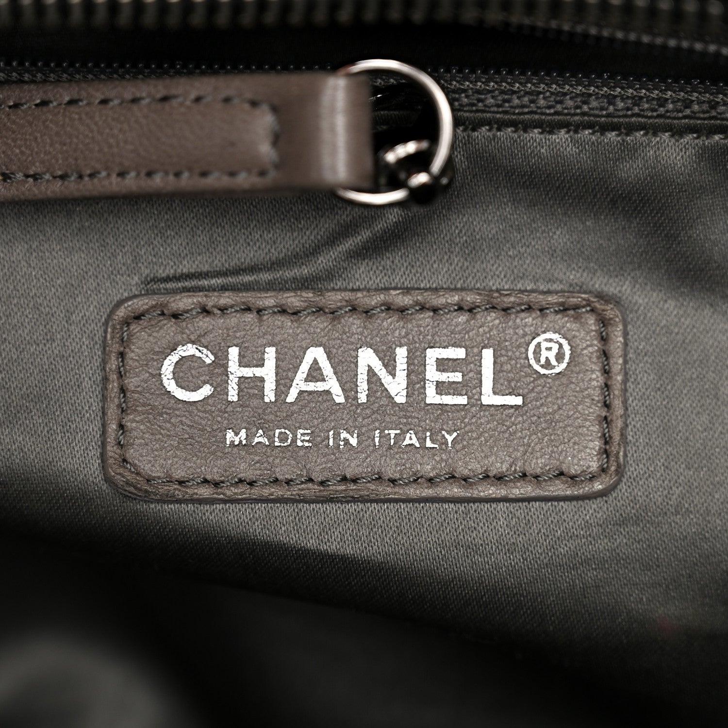 Chanel Lambskin Patent Calfskin Brooklyn Patchwork Hobo Black 6 of 11