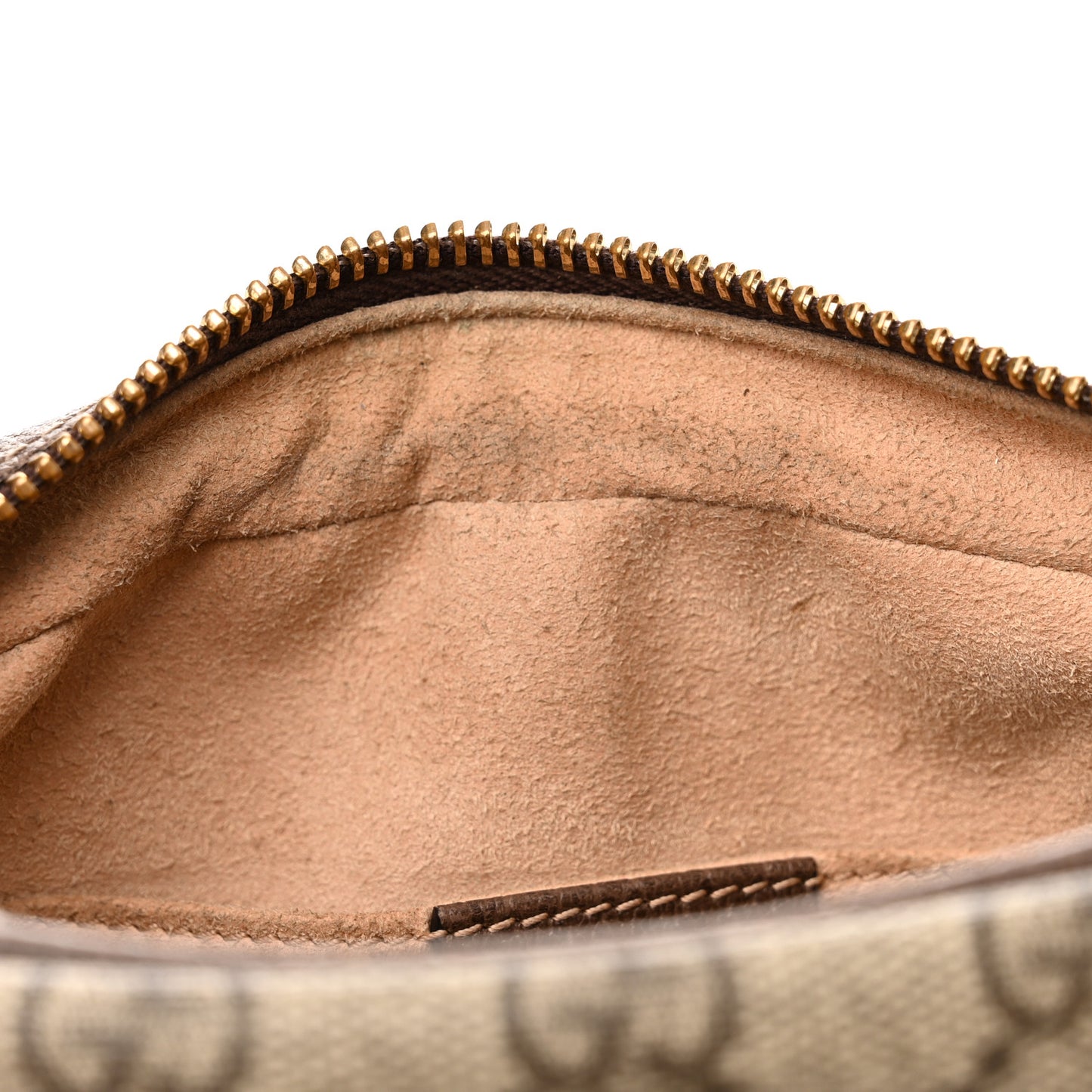 GG Supreme Monogram Web Mini Ophidia Shoulder Bag Brown