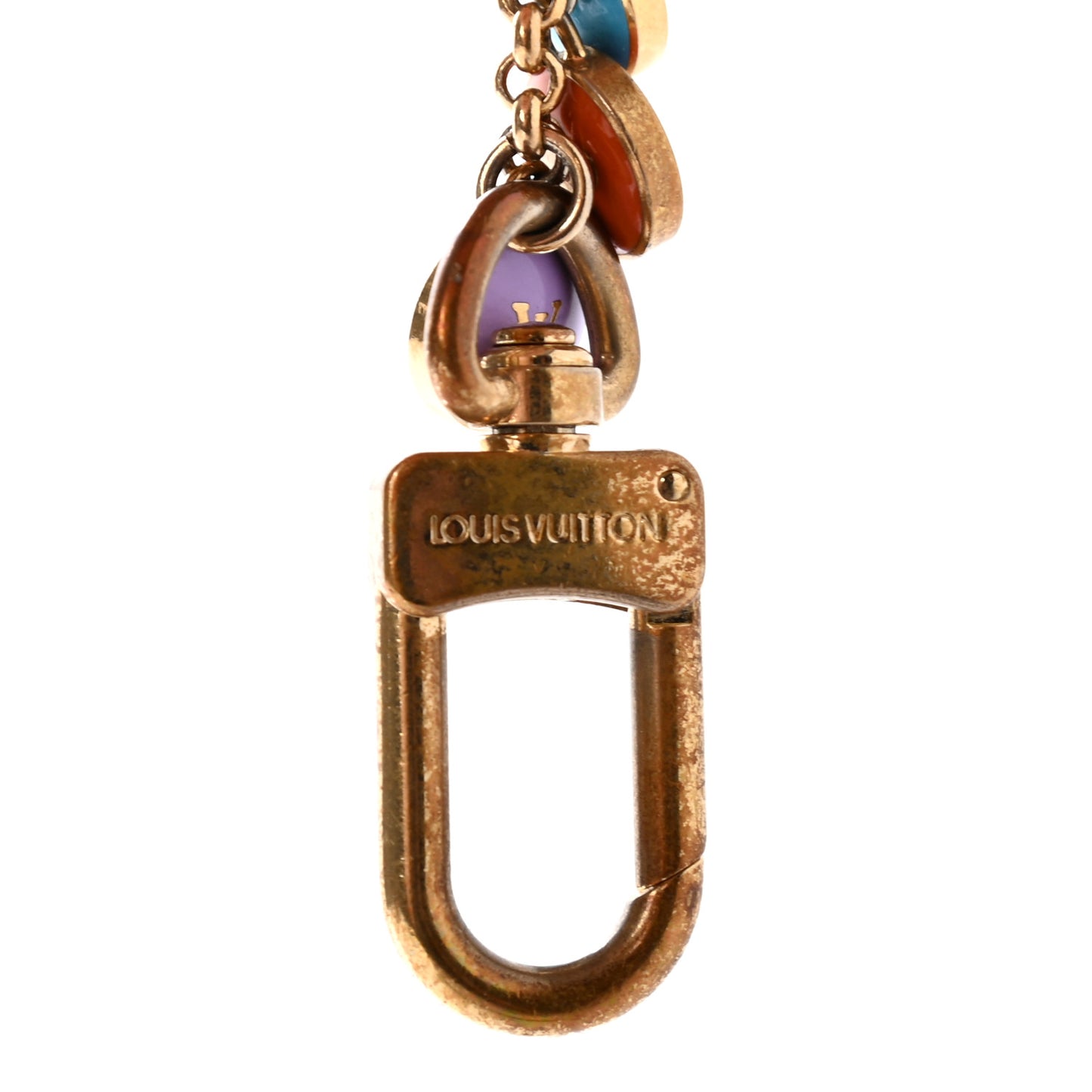 Pastilles Key Chain Bag Charm Multicolor