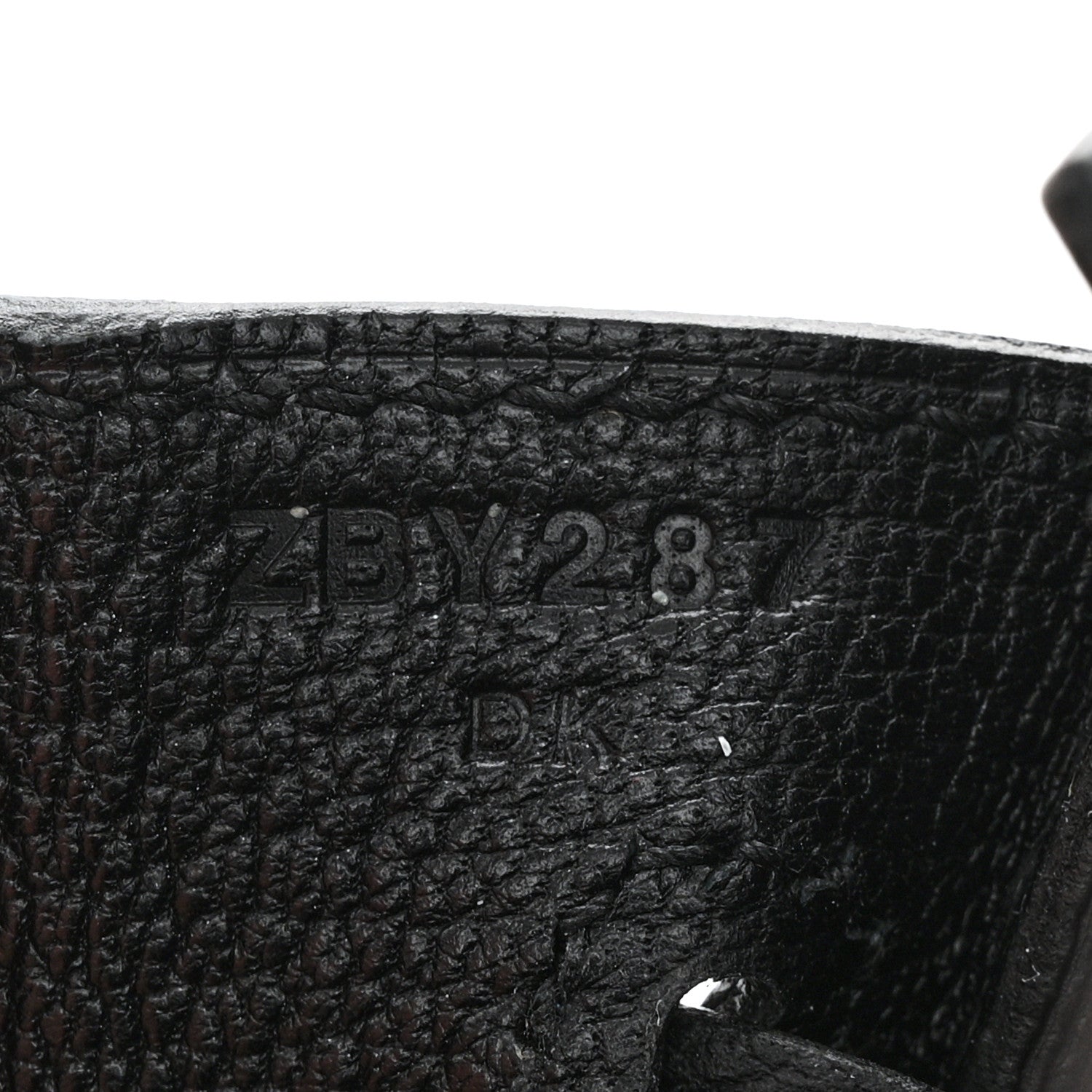 Hermes Togo Birkin 25 Black 7 of 11