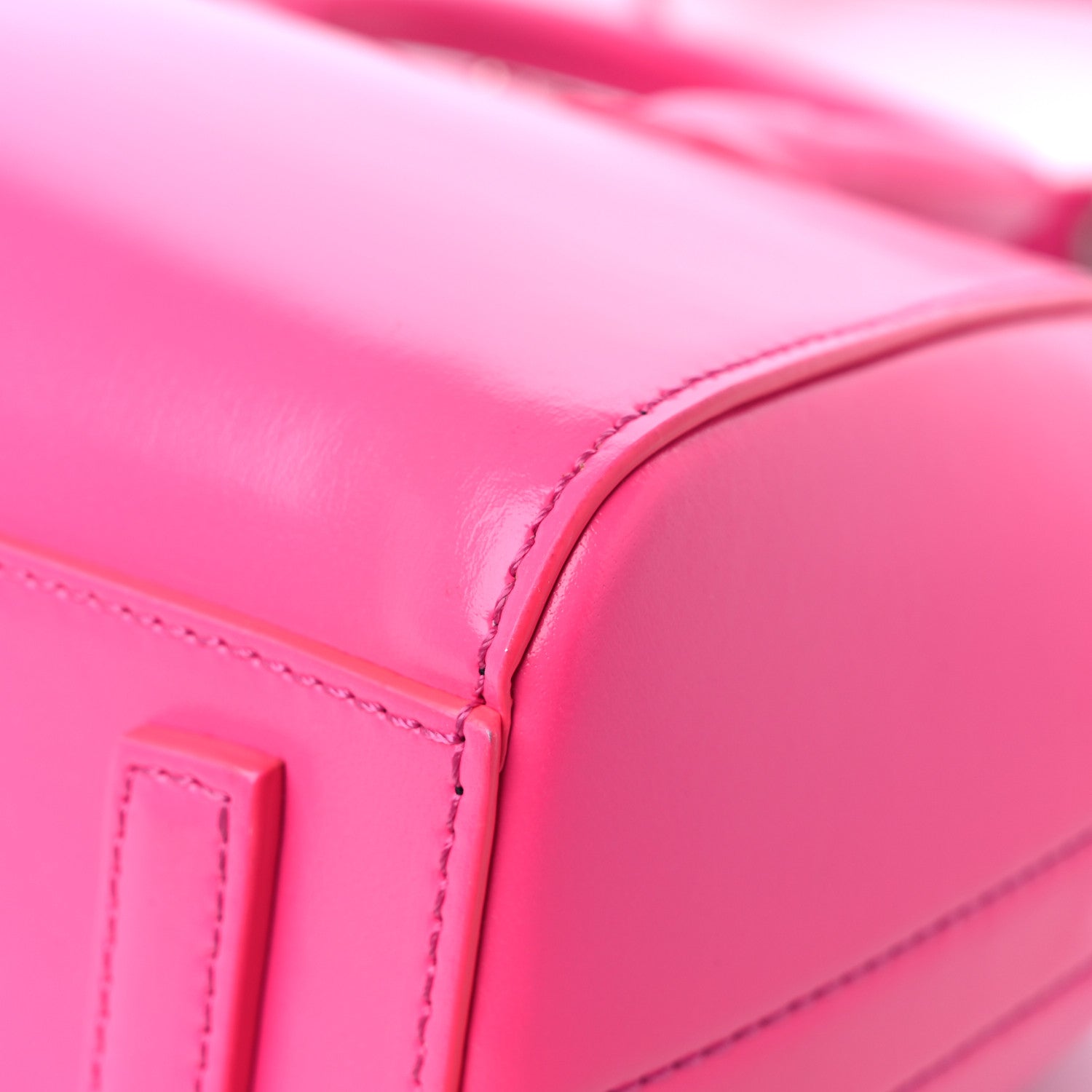 Givenchy Shiny Lord Calfskin Mini Antigona Shocking Pink 9 of 11