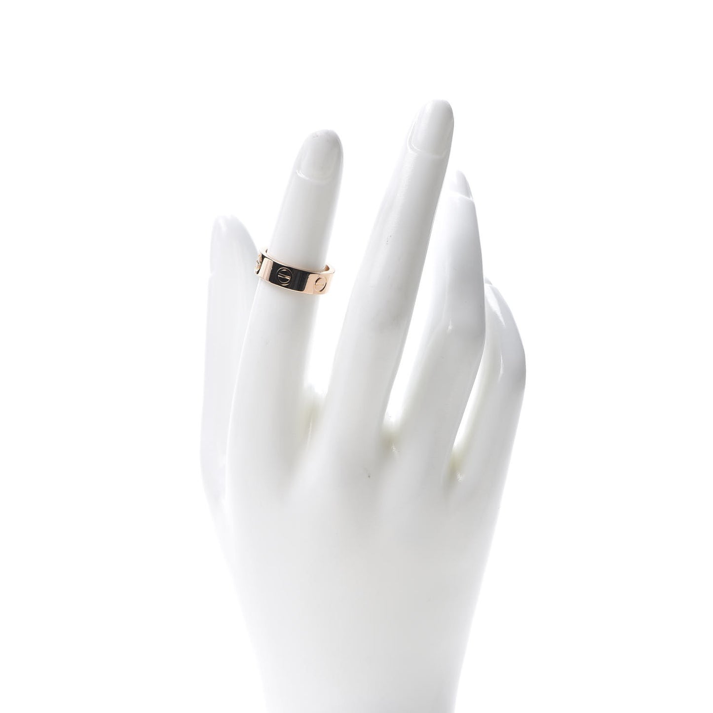 18K Pink Gold 5.5mm LOVE Ring 48 4.5