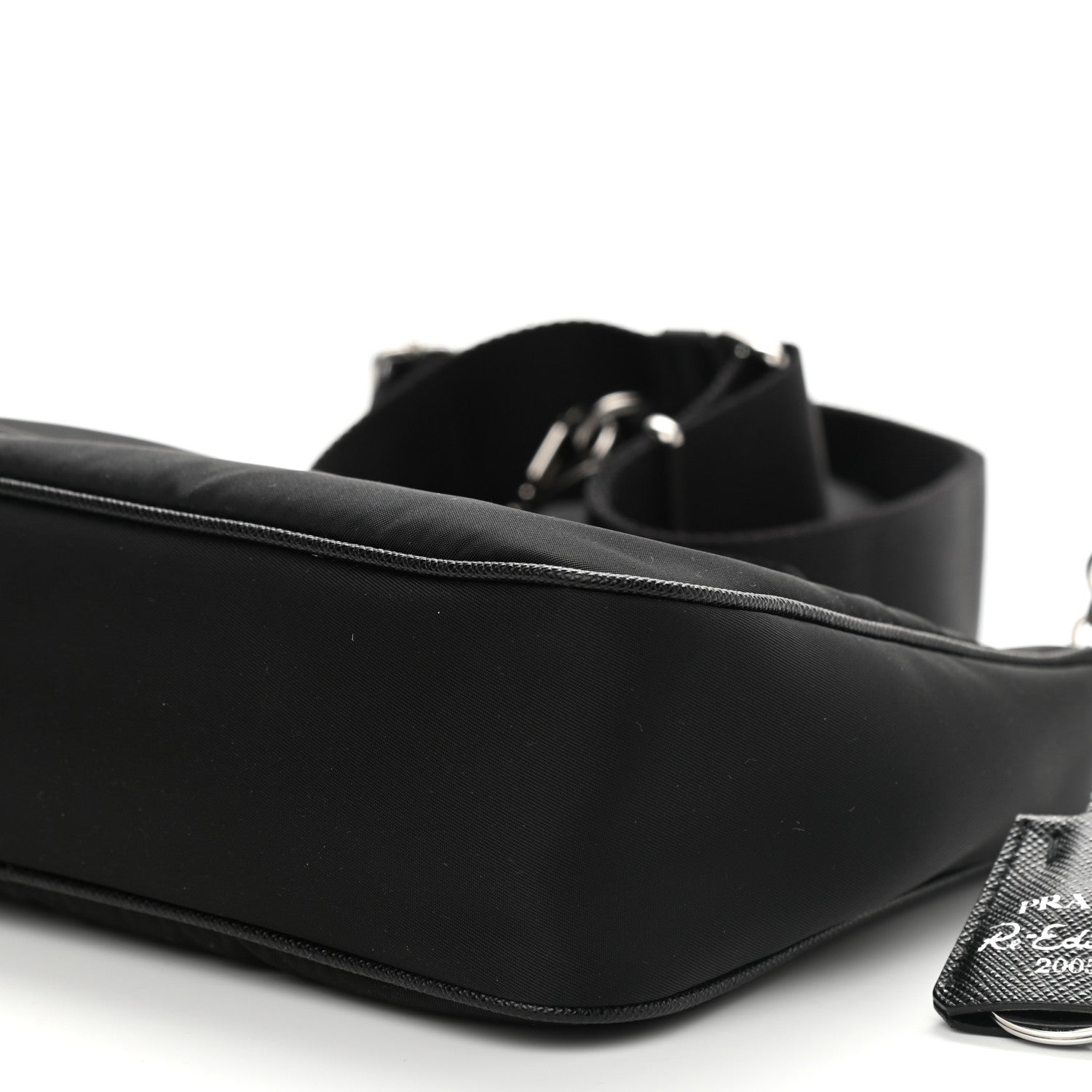 Prada Nylon Re-Edition 2005 Shoulder Bag Black 10 of 10