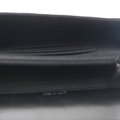 Chanel Aged Calfskin Chevron Quilted Reissue 2.55 Square Wallet On Chain WOC So Black 4 of 12