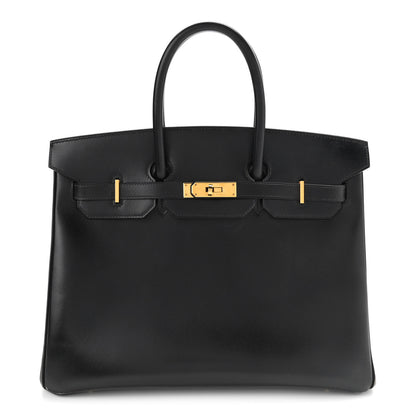 Hermes Box Birkin 35 Black 1 of 12