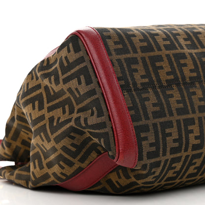 Fendi Zucca Tote Tobacco Red 10 of 16