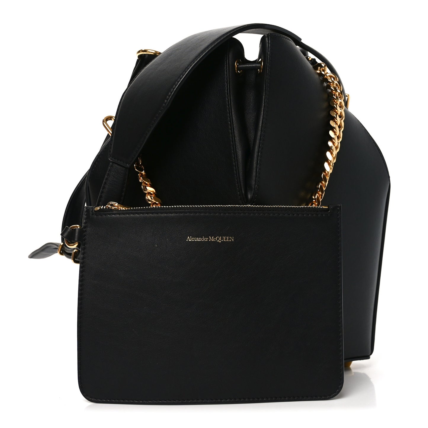 Calfskin The Bucket Bag Black