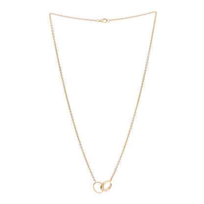 Cartier 18K Yellow Gold Interlocking LOVE Necklace 3 of 6