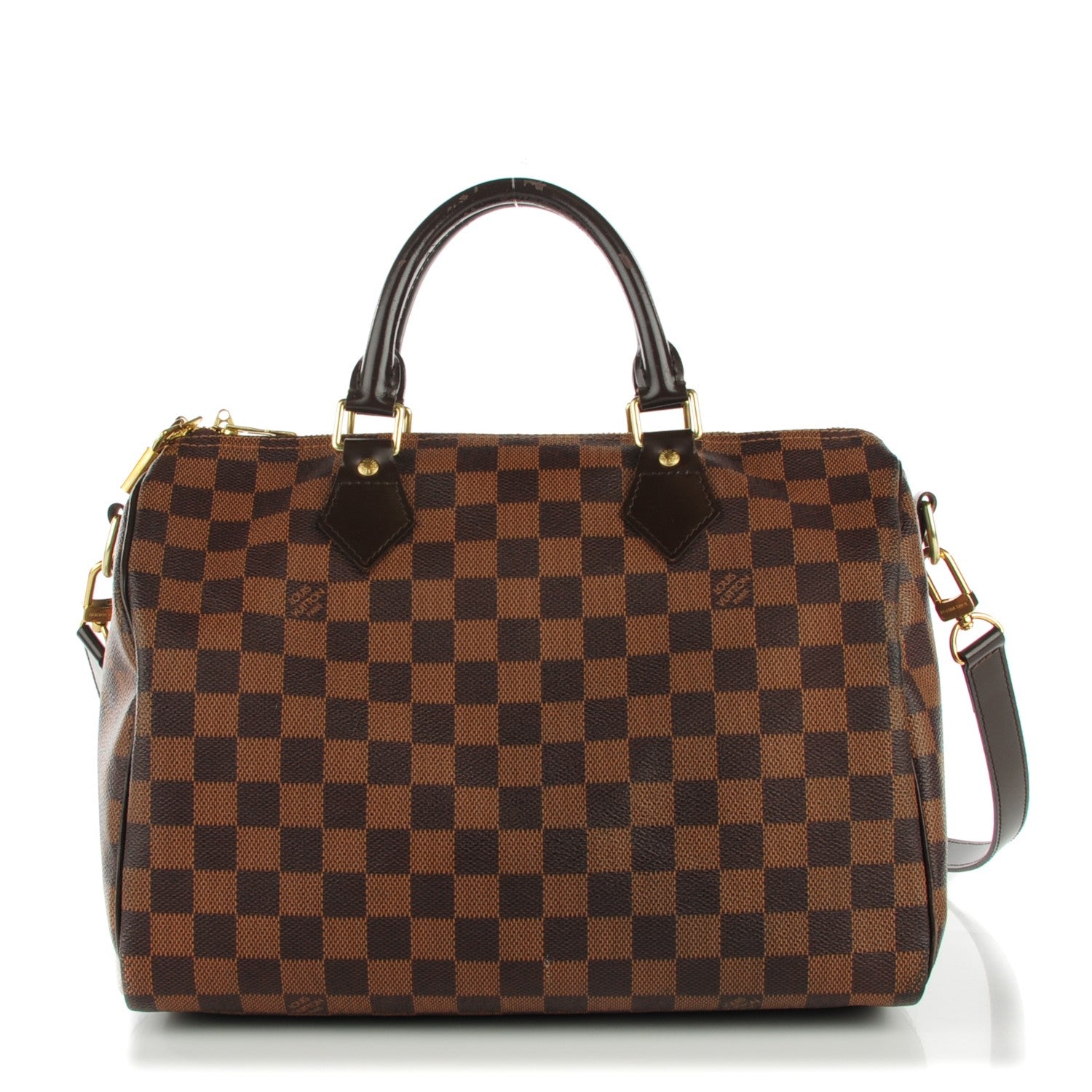 Louis Vuitton Damier Ebene Speedy Bandouliere 35 1 of 8