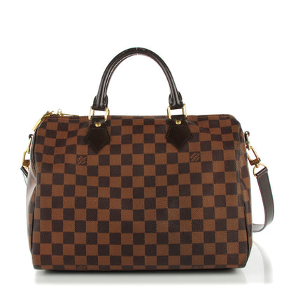Louis Vuitton Damier Ebene Speedy Bandouliere 35 1 of 8