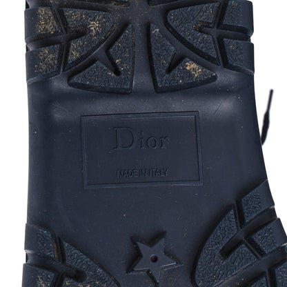 Christian Dior Oblique Nylon D-Venture Boots 40 Deep Blue 6 of 9