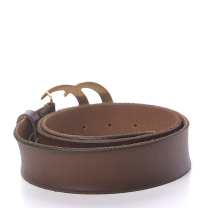 Gucci Faded Calfskin Double G 40mm Belt 85 34 Cuir 2 of 5
