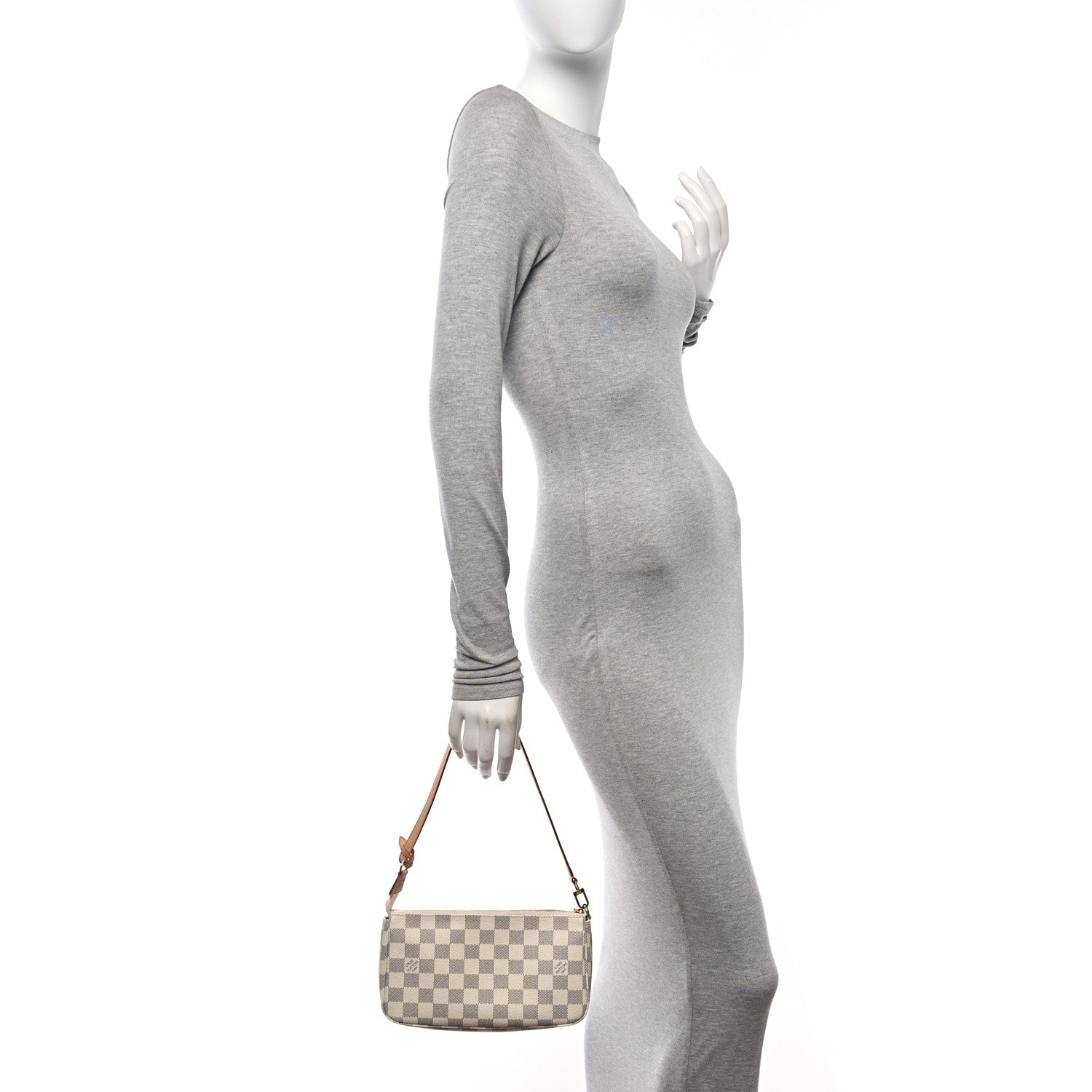 Louis Vuitton Damier Azur Pochette Accessories NM 2 of 10
