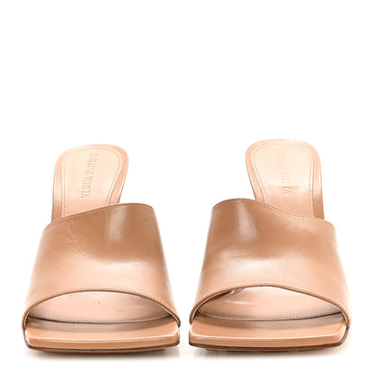 Bottega Veneta Lambskin Stretch Lounge Kid Mule Sandals 39 Saddle 3 of 8