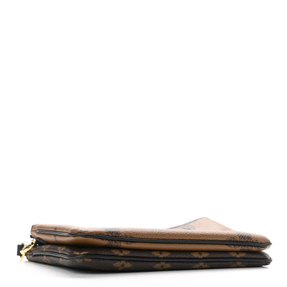 Louis Vuitton Reverse Monogram Giant Double Zip Pochette 4 of 10