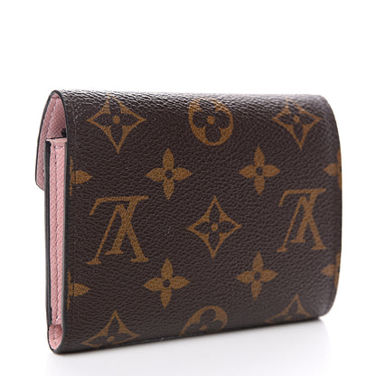 Louis Vuitton Monogram Victorine Wallet Rose Ballerine 2 of 7