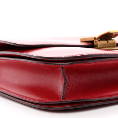 Celine Box Calfskin Medium Classic Box Flap Bag Red 11 of 15