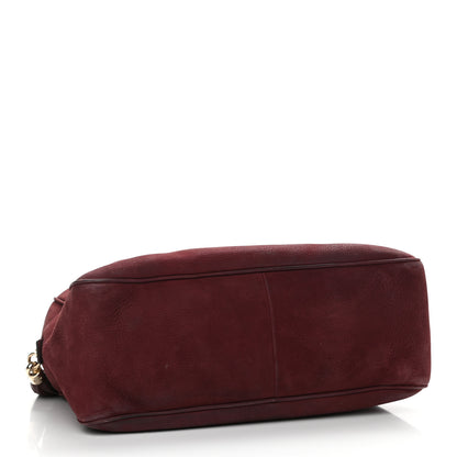 Gucci Vitello Range Medium Soho Bowler Burgundy 4 of 14