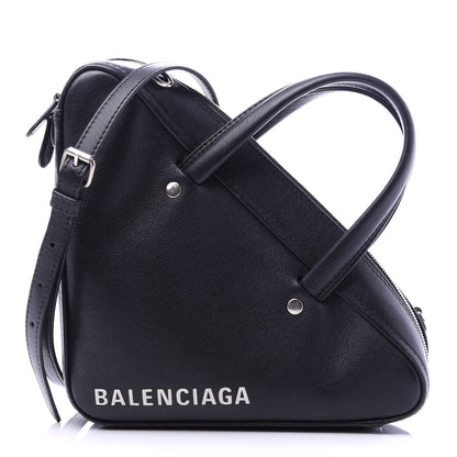 Balenciaga Calfskin XS Triangle Duffle Black 1 of 10