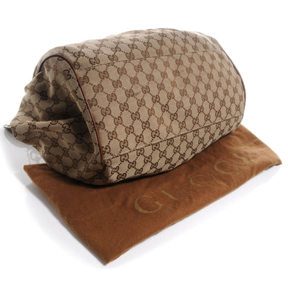 Gucci Monogram Medium Sukey Boston Light Brown 4 of 7
