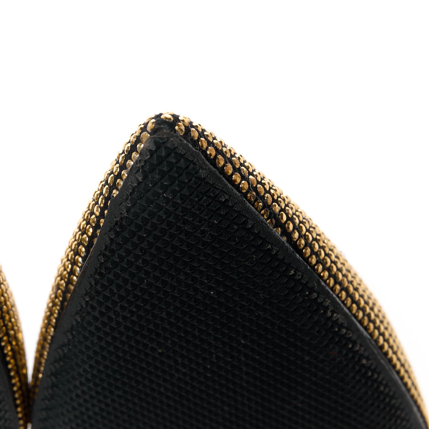 Christian Dior Suede Studded D-Choc 90mm Pumps 42 Black Gold 10 of 11