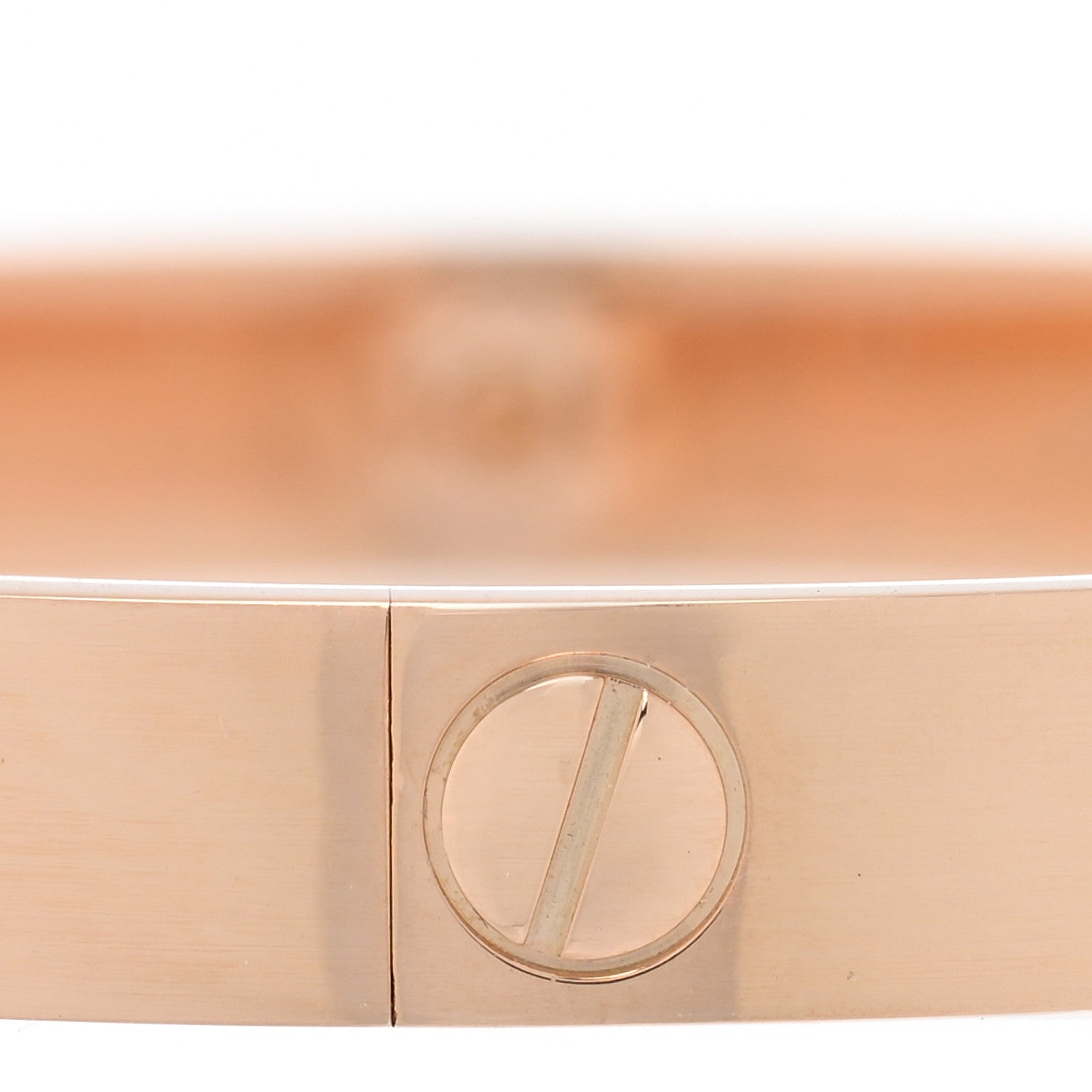 Cartier 18K Pink Gold 4 Diamond LOVE Bracelet 16 5 of 6