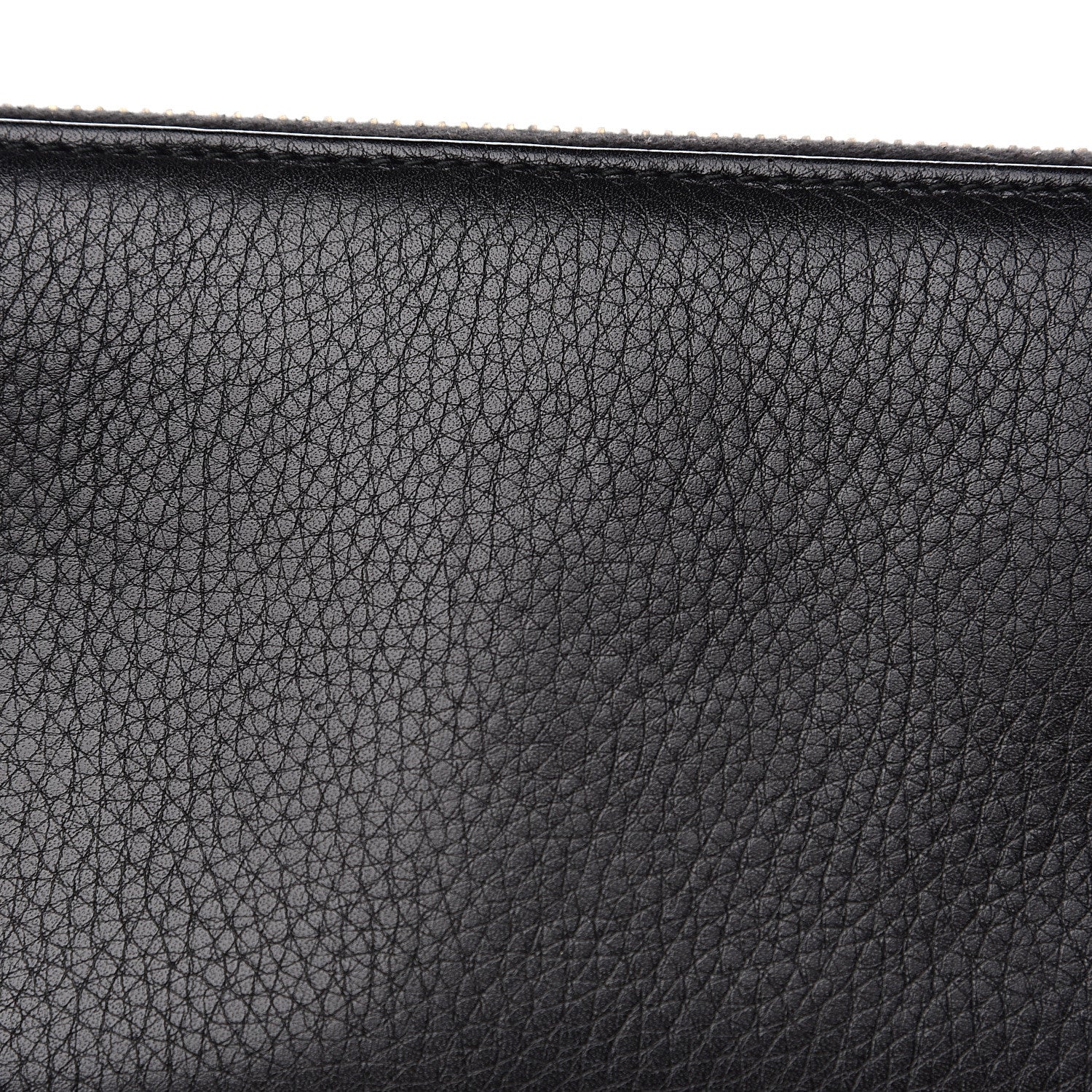 Gucci Calfskin Soho Zip Around Wallet Black 8 of 12