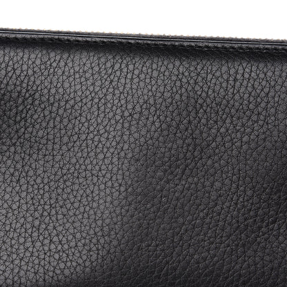Gucci Calfskin Soho Zip Around Wallet Black 8 of 12