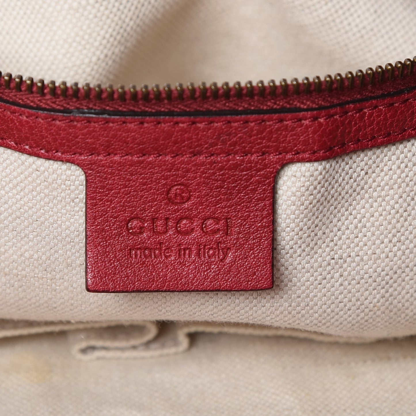 Monogram Medium Miss GG Top Handle Bag Dark Red