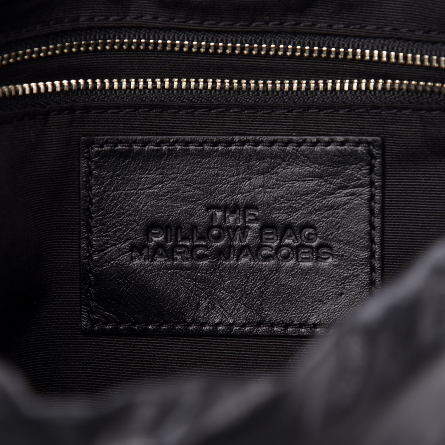 Lambskin The Pillow Bag Black