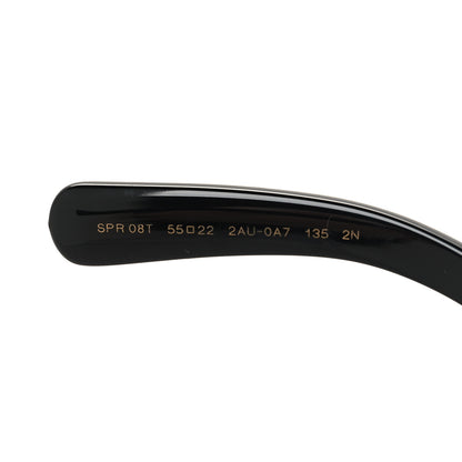 Prada Minimal Baroque Sunglasses SPR 08T Gradient Anthracite 7 of 10