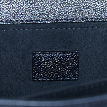 Louis Vuitton Metallic Empreinte Monogram Giant Pochette Metis Navy Nacre 5 of 9