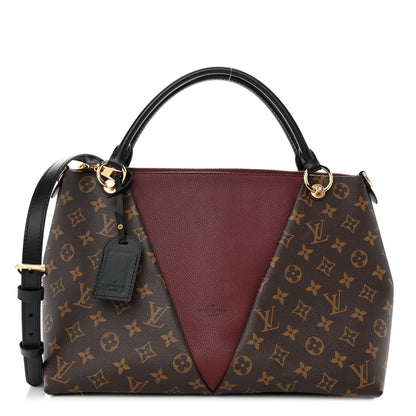 Louis Vuitton Monogram V Tote MM Bordeaux 1 of 9