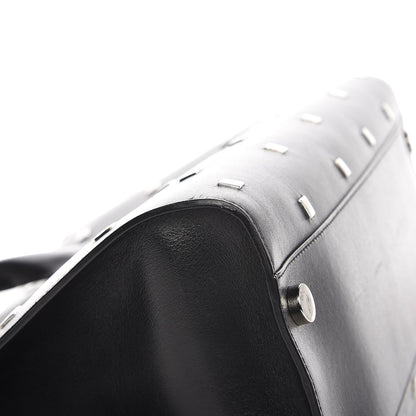 Jimmy Choo Calfskin Studded Riley Tote Black 10 of 11